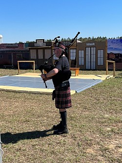 Individual performance at the GCRF, Milton FL 2023 - this idiot had pneumonia, and STILL played the pipes …