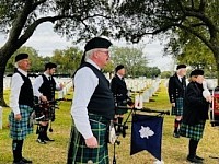 St Johns Pipers ready to march on