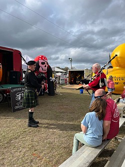 Dueling Bagpipes! Gulf Coast Ren Faire 2024