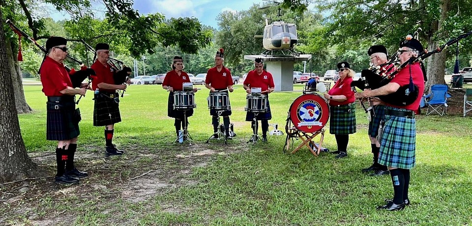 Pipes and Drums Vietnam Memorial 2025