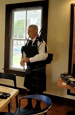 COL Bill at Coffee and Piping